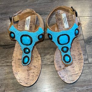 Vera Wang Women's Wedge Sandal